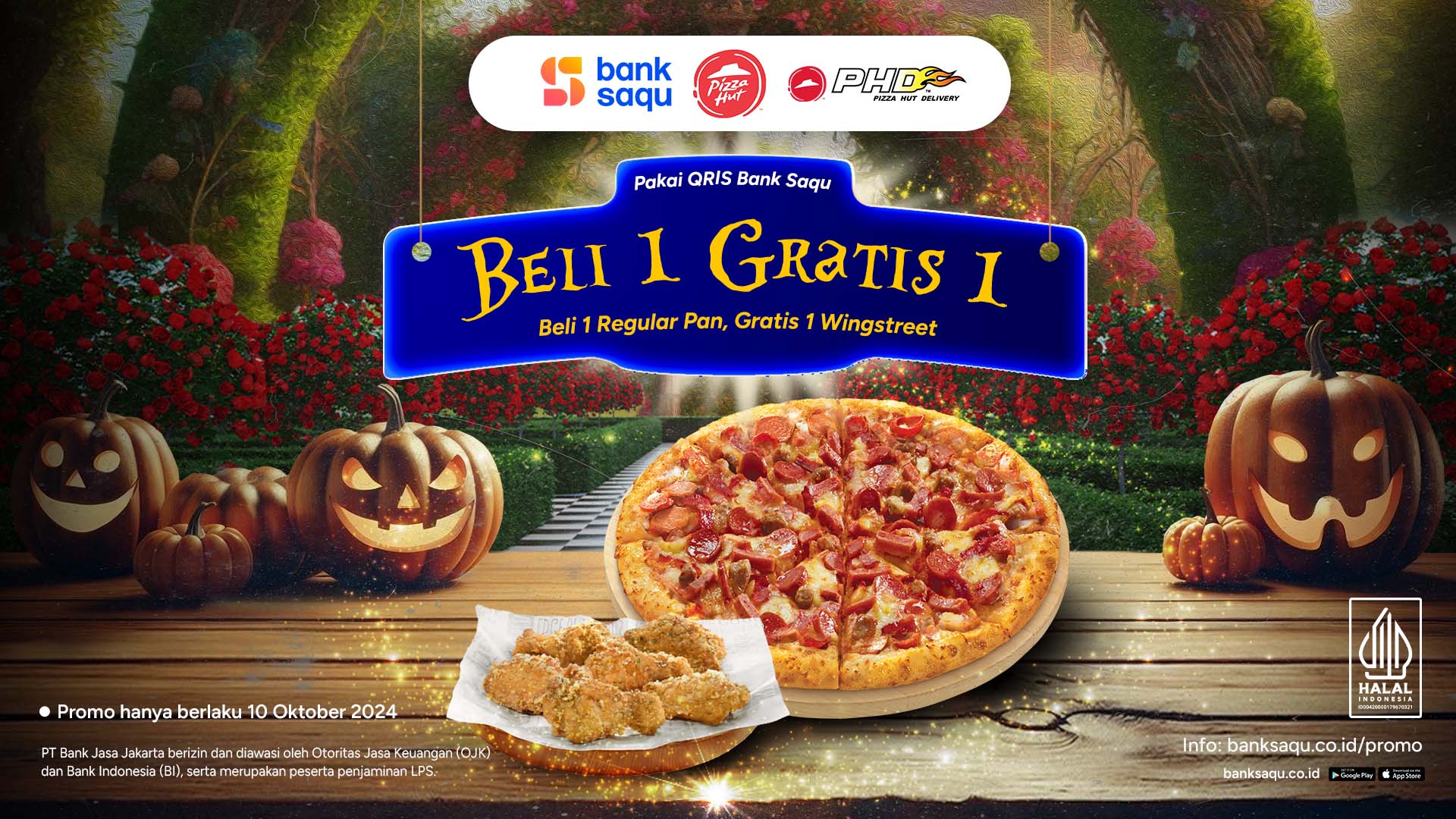 Pizza Hut 10.10 Bank Saqu